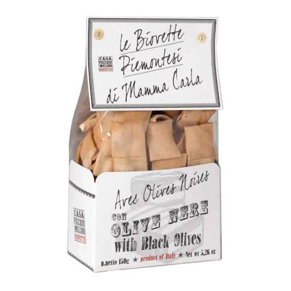 VECCHIO MULINO BIOVETTE WITH OLIVES 150G